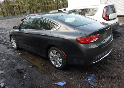 2016 Chrysler 200 Limited z USA, uszkodzony, nr VIN 1C3CCCAB2GN134256